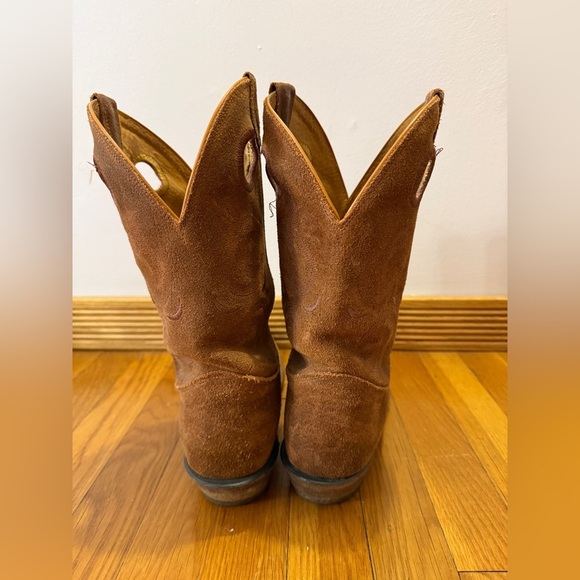 Justin BR611 Men's Bent Rail Western Boot with Madera Gaucho Square Toe 10.5 - Picture 7 of 16